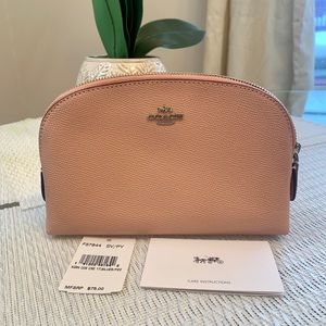 Coach makeup bag/coin purse